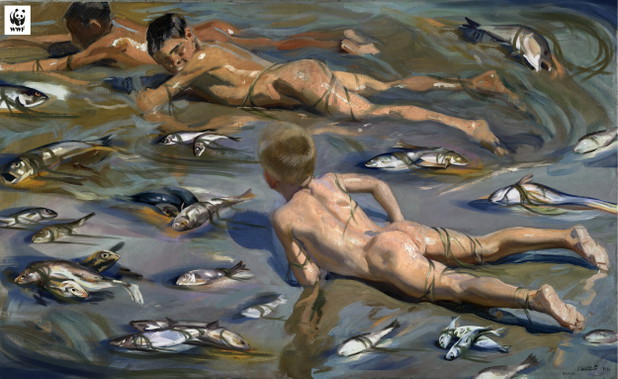 Boys on the Beach, Joaquín Sorolla