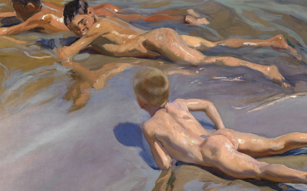 Boys on the Beach, Joaquín Sorolla