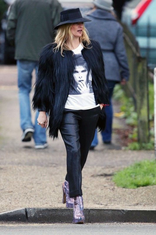 Kate Moss - najlepsze stylizacje