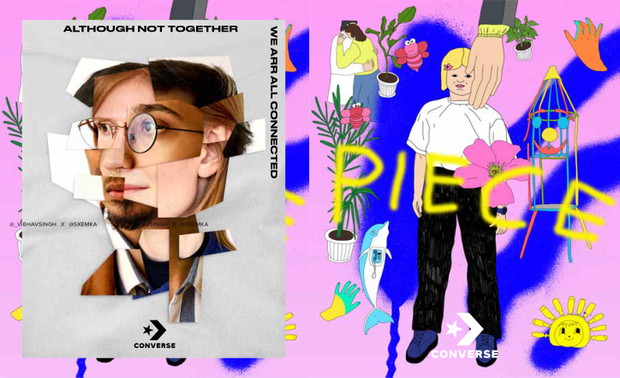 To najlepszy moment na zjednoczenie się pomimo różnic - artystyczna wizja pokoju w nowej kolekcji Converse