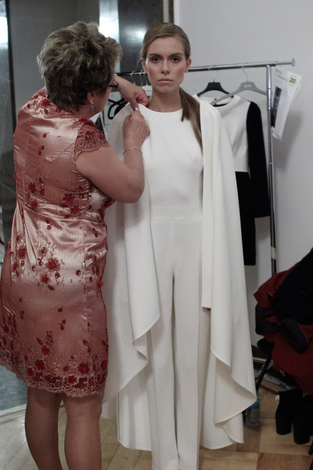 Backstage pokazu La Mania wiosna lato 2014