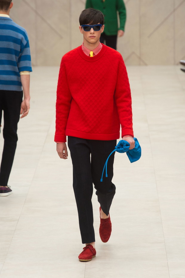 Przegląd męskich kolekcji: Londyn (Burberry, Topman...)