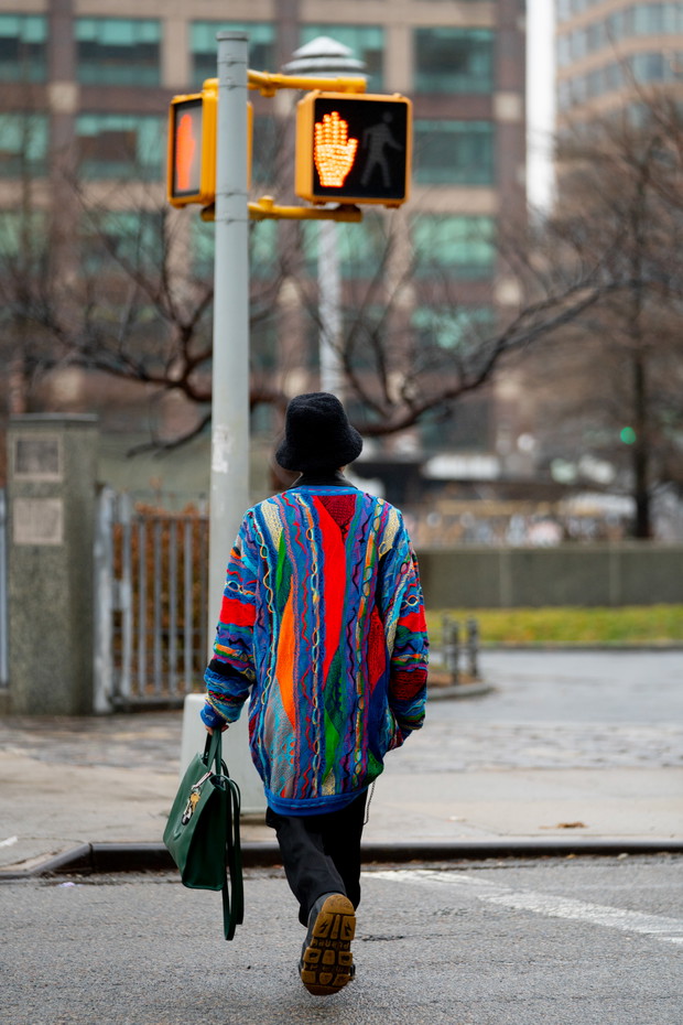 Street fashion: New York Fashion Week. Stylizacje
