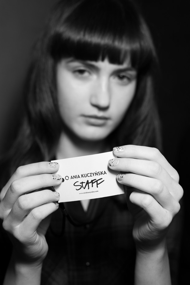 Ania Kuczyńska Lava jesień-zima 2014/2015 - kulisy pokazu