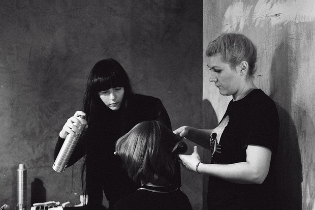 Ania Kuczyńska Lava jesień-zima 2014/2015 - kulisy pokazu