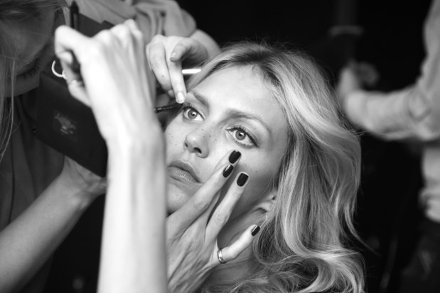 Anja Rubik za kulisami finału Project Runway