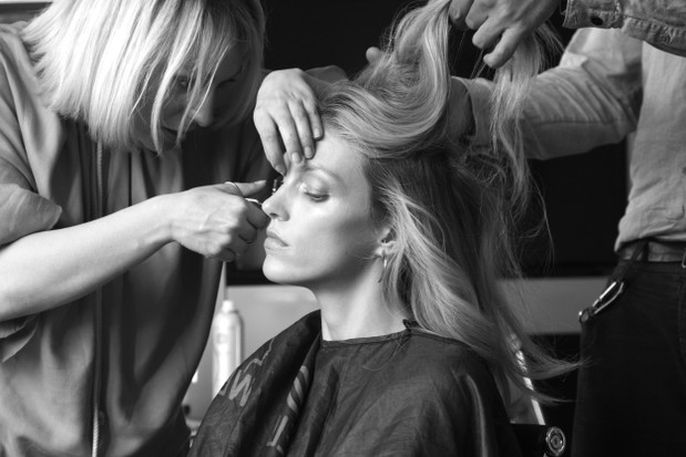 Anja Rubik za kulisami finału Project Runway