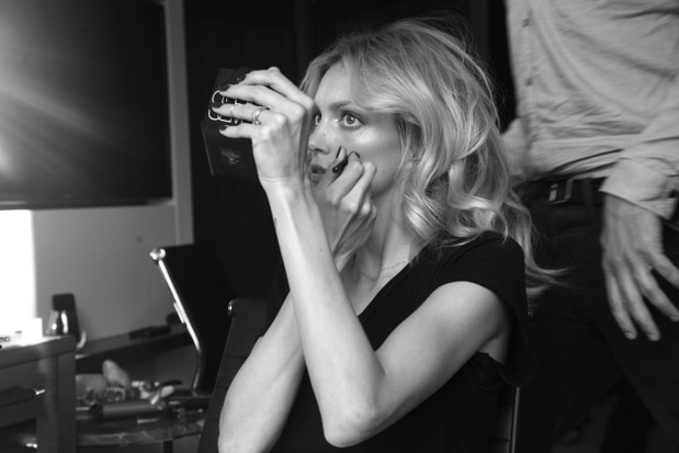Anja Rubik za kulisami finału Project Runway