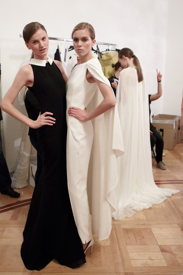 Backstage pokazu La Mania wiosna lato 2014