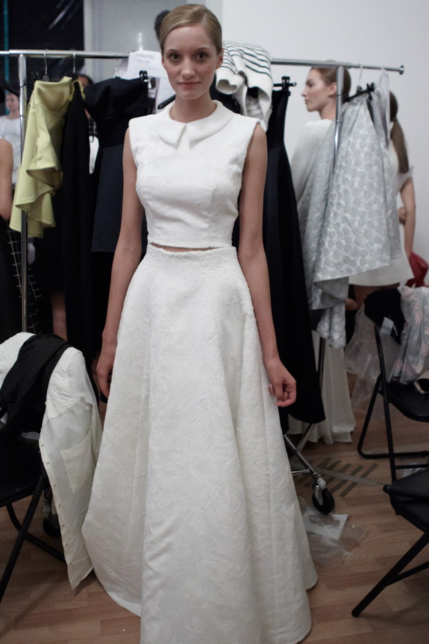 Backstage pokazu La Mania wiosna lato 2014
