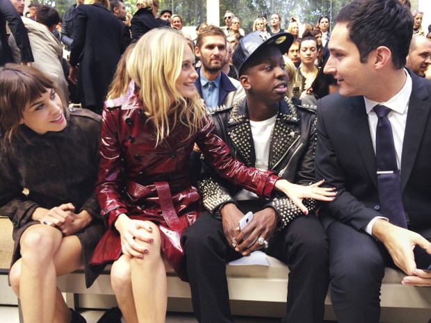 Gwiazdy na London Fashion Week wiosna-lato 2014