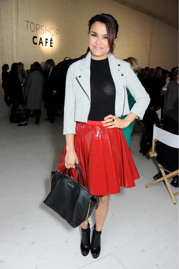 Gwiazdy na London Fashion Week wiosna-lato 2014