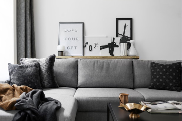 Wnętrze tygodnia: loft cały w bieli