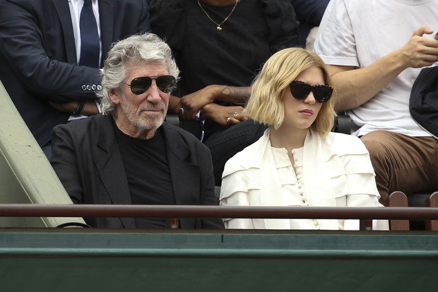 Léa Seydoux w stylizacji Louis Vuitton na finale Roland Garros, 10.06.2018.