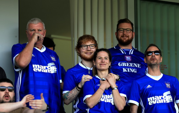 Ed Sheeran i Cherry Seaborn, 21.04.2018.
