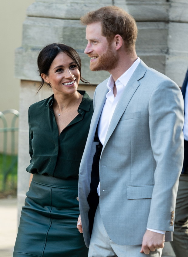 Meghan Markle i książę Harry zwiedza Sussex, 3.10.2018.