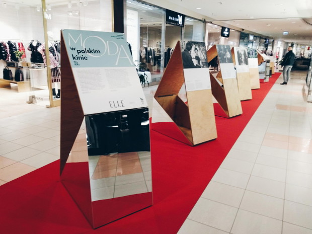 Moda w polskim kinie - wystawa w centrum handlowym Klif