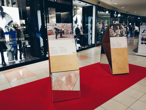 Moda w polskim kinie - wystawa w centrum handlowym Klif