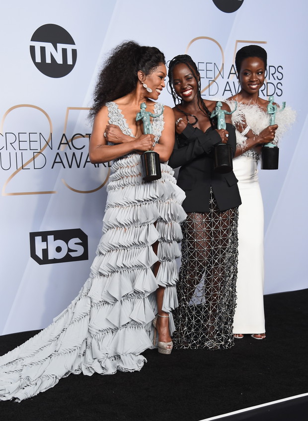 SAG Awards 2019: Angela Bassett, Lupita Nyong