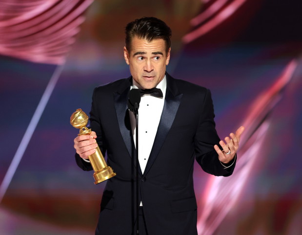 Collin Farrel Złote Globy 2023