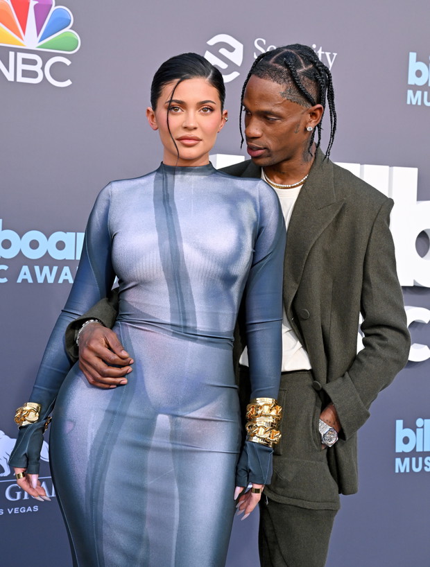 Kylie Janner i Travis Scott podszas Billboard Music Awards 2022