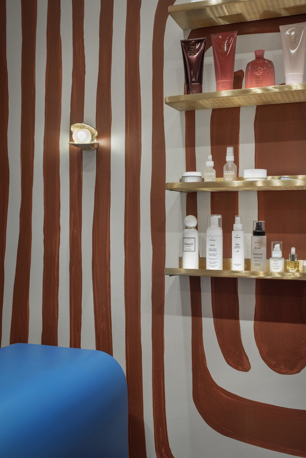 Mood Scent Bar przy Brackiej w Warszawie, projekt wnętrza: Zofia Wyganowska