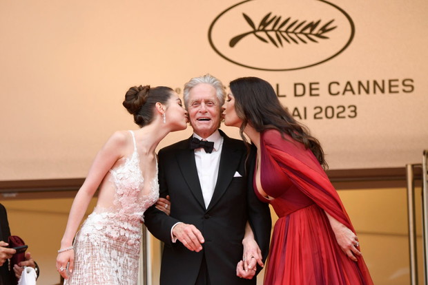 Carys Zeta Douglas, Michael Douglas i Catherine Zeta-Jones