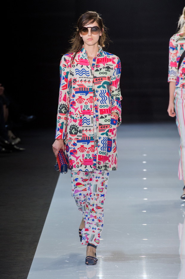 Pokaz Emporio Armani SS18