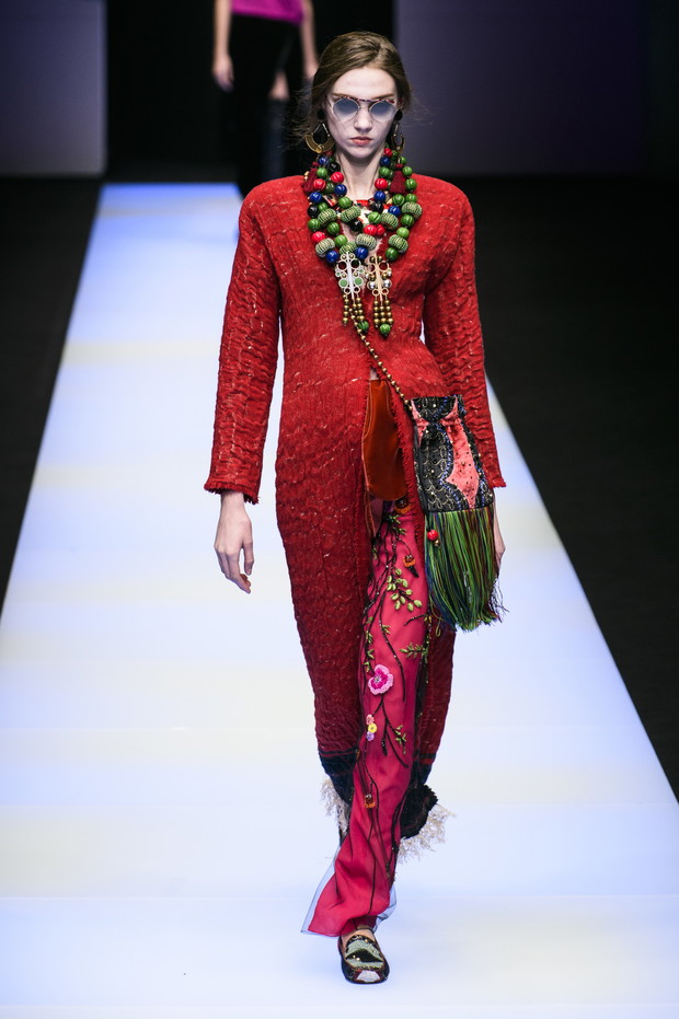 Najnowszy pokaz Giorgio Armani