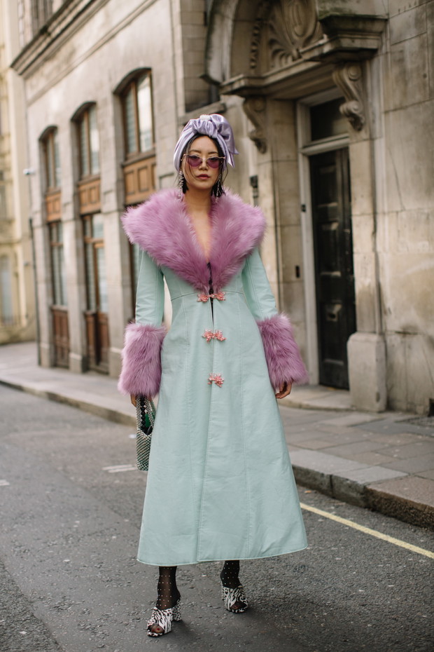 London Fashion Week jesień-zima 2020/2021: street fashion