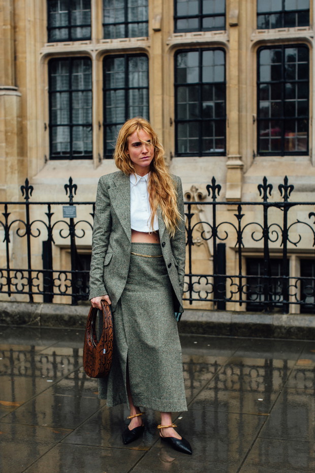 London Fashion Week jesień-zima 2020/2021: street fashion