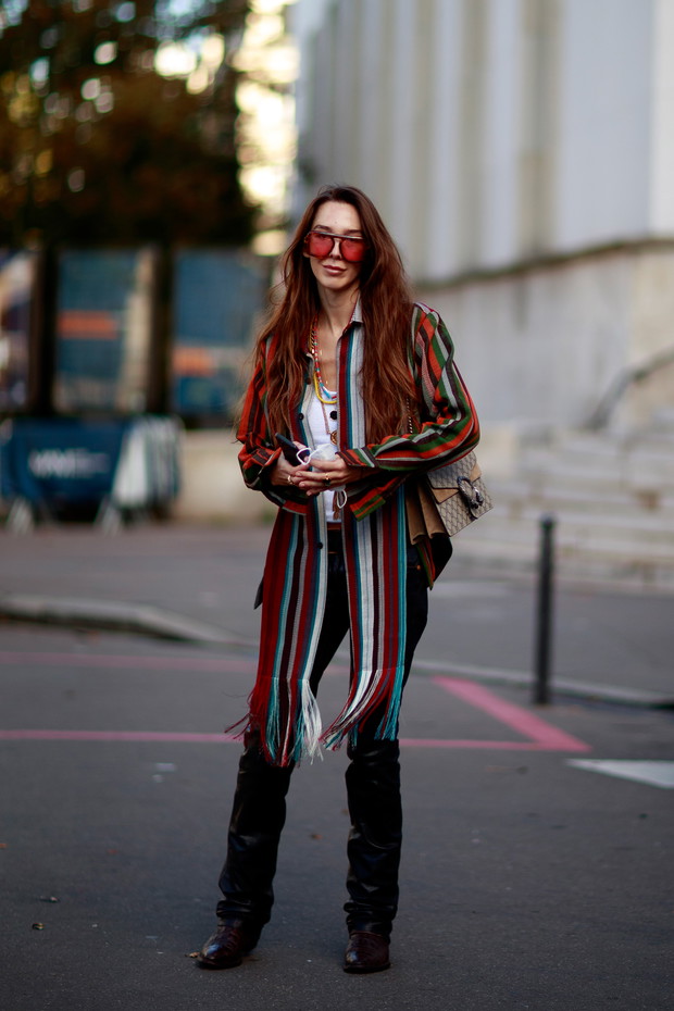 Paris fashion week: street fashion