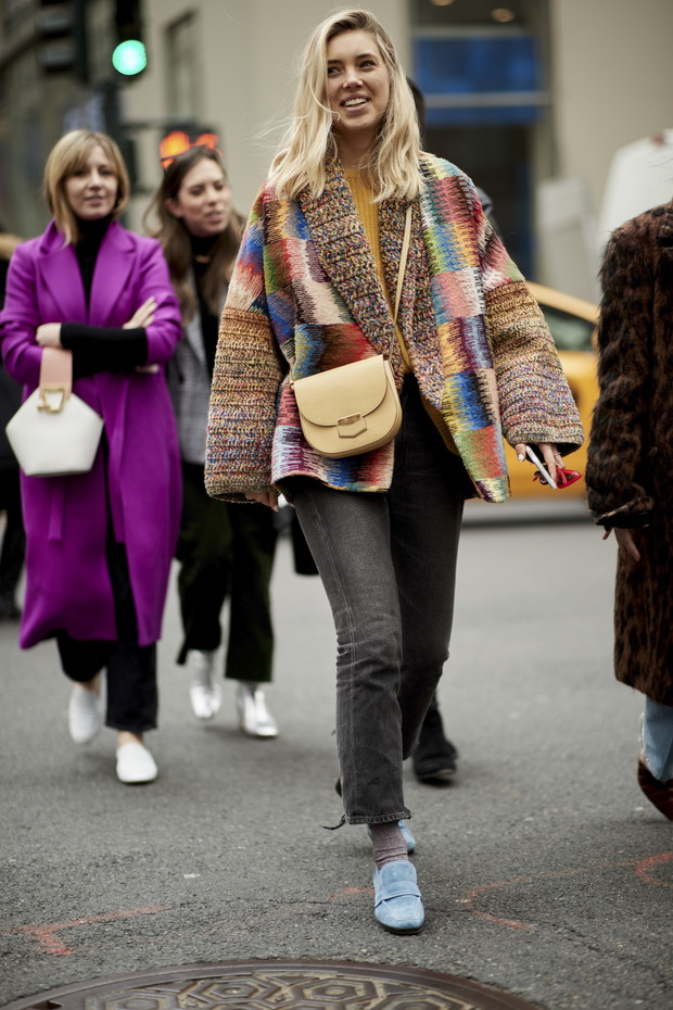 Street style New York Fashion Week AW18