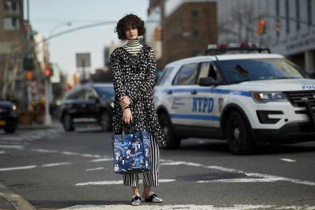 Street style New York Fashion Week AW18