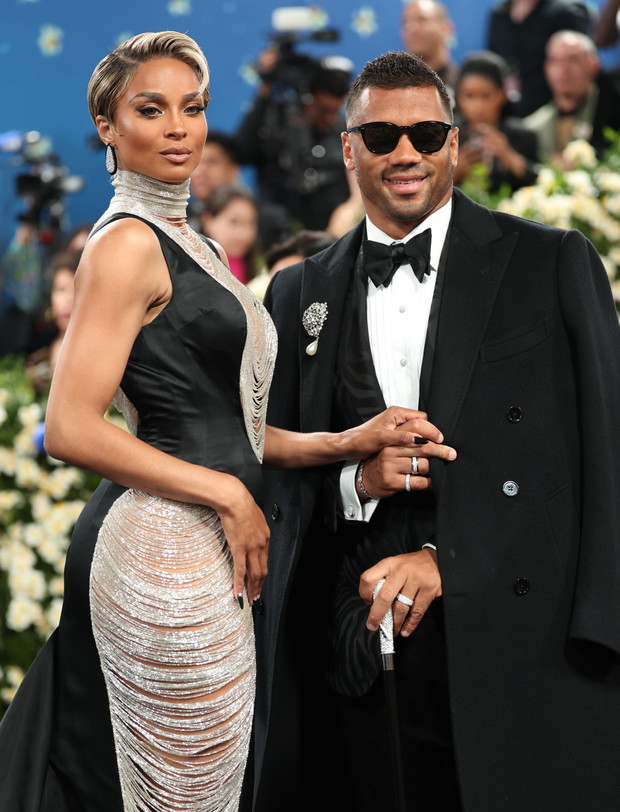 Met Gala 2025. Russell Wilson i Ciara