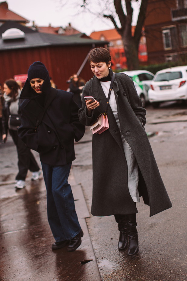Stylizacje street style z ulic Kopenhagi Copenhagen Fashion Week