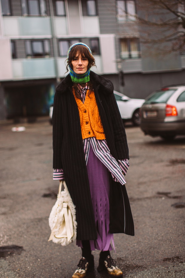 Stylizacje street style z ulic Kopenhagi Copenhagen Fashion Week