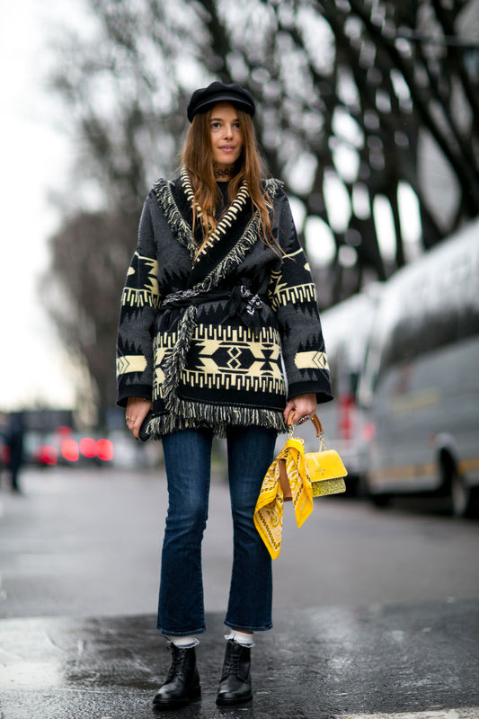 Modne nakrycia głowy street fashion
