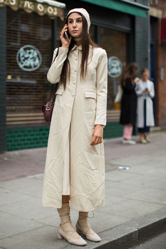 Modne płaszcze - street fashion jesień-zima 2016/2017