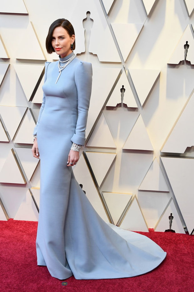 Oscary 2019: Charlize Theron w sukni Dior