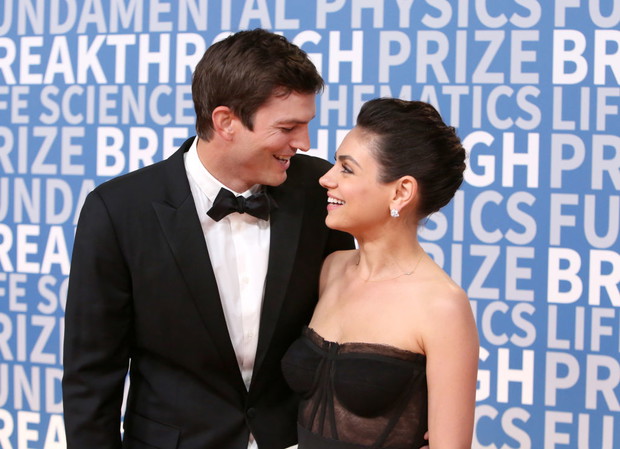 Ashton Kutcher i Mila Kunis, 2018 rok.