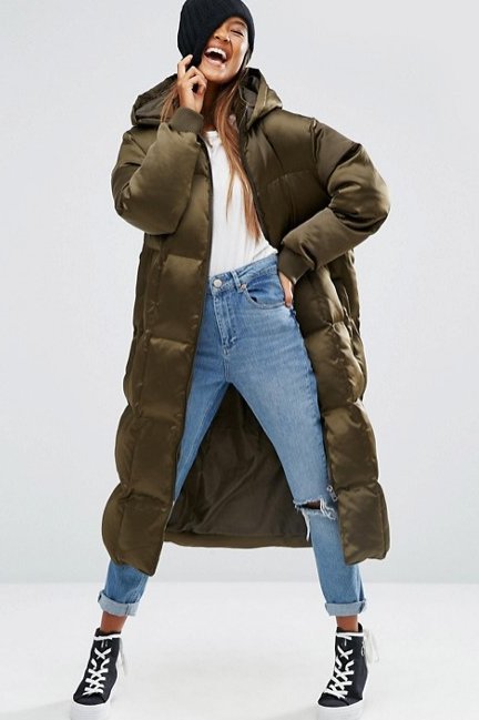 Kurtka puchowa ASOS, ok. 450 zł