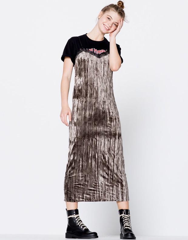 Sukienka - halka, Pull & Bear