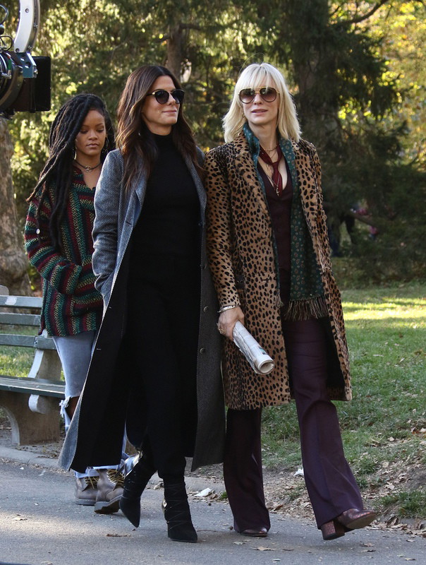 Zdjęcia z planu Ocean's Eight