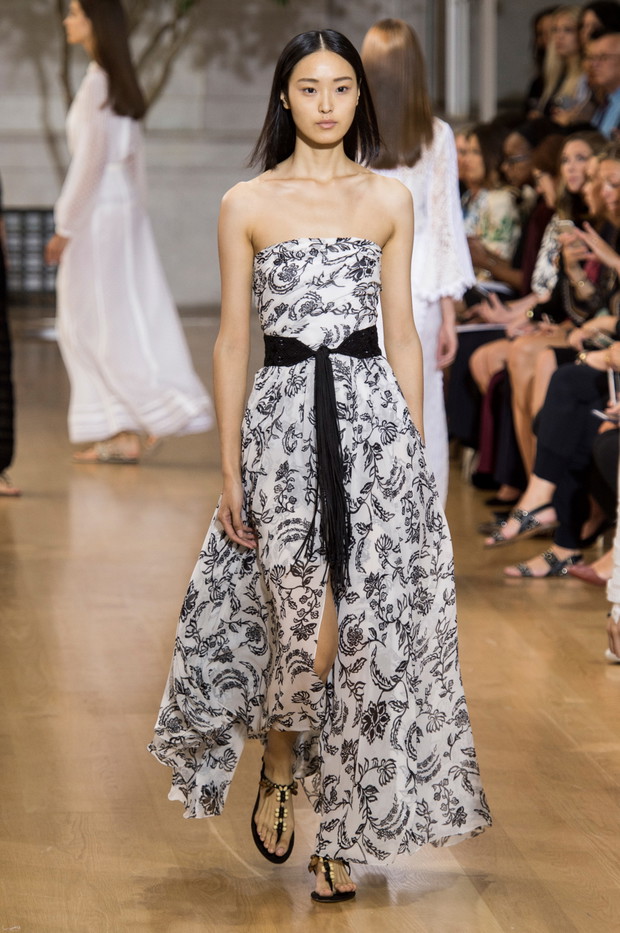 Oscar de la Renta wiosna-lato 2017