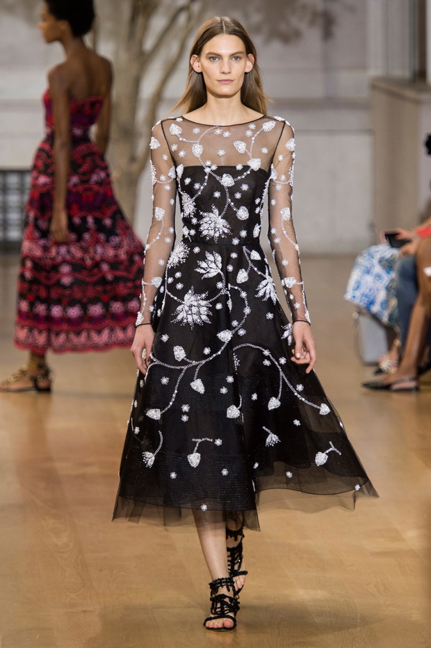 Oscar de la Renta wiosna-lato 2017