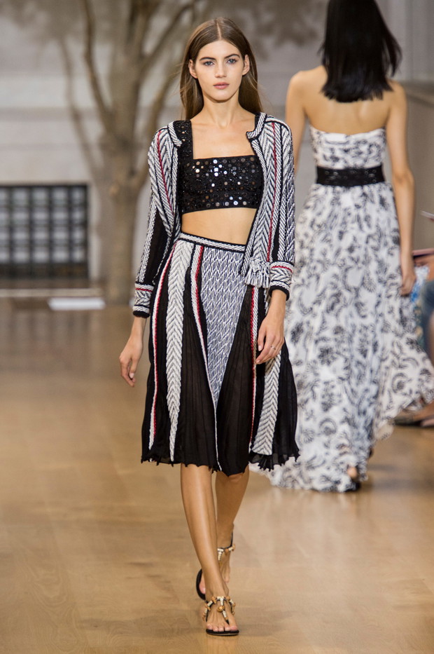 Oscar de la Renta wiosna-lato 2017