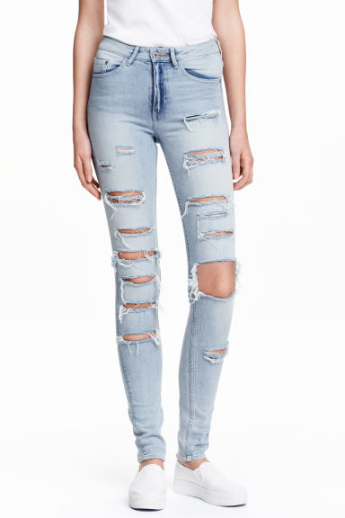 Spodnie z dziurami z sieciówek, H&M