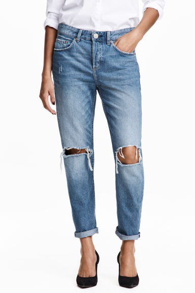 Spodnie z dziurami z sieciówek, H&M