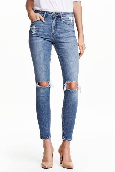 Spodnie z dziurami z sieciówek, H&M